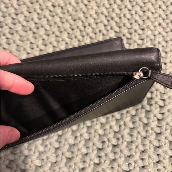 Coach Black Leather wallet - Picture 3 of 9